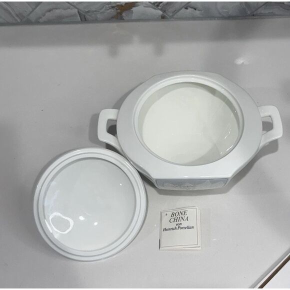 Heinrich‎ Blue Elegance Fine Bone China Serveware By Joop Made In W. Germany - Picture 3 of 6